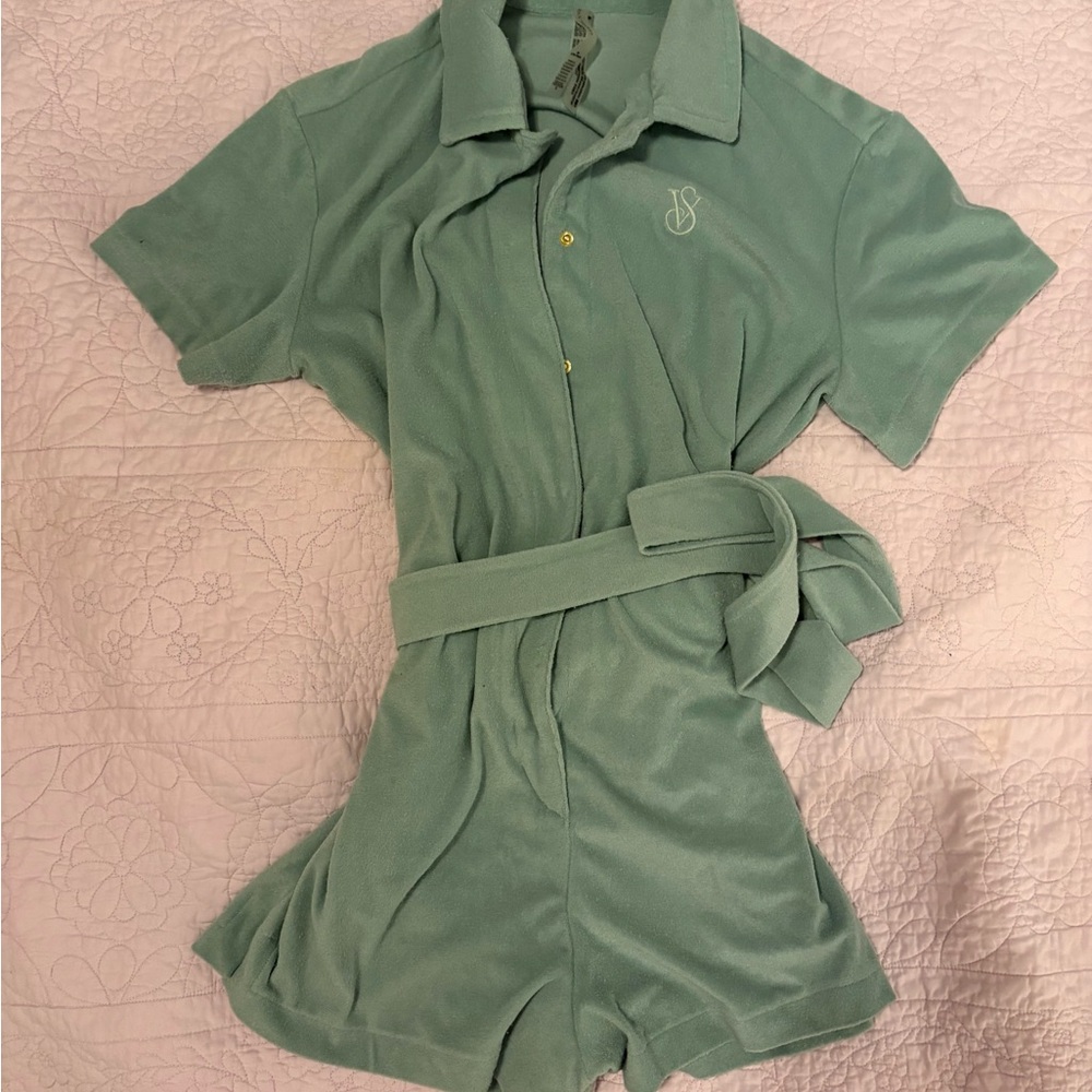 Victoria's Secret Light Green Romper